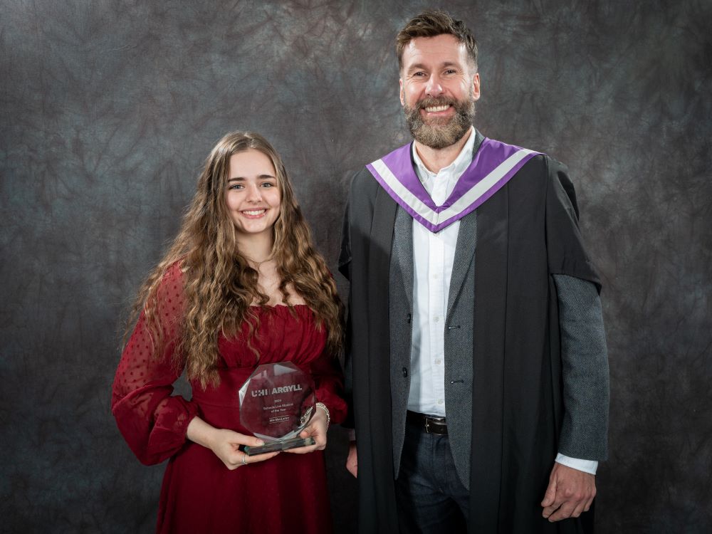 Mia MacLaren and Coinneach MacLeod